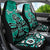 Personalized Canada Haida Eagle Car Seat Cover Turquoise Style - Wonder Print Shop