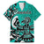 Personalized Canada Haida Eagle Family Matching Off The Shoulder Long Sleeve Dress and Hawaiian Shirt Turquoise Style - Wonder Print Shop