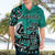 Personalized Canada Haida Eagle Hawaiian Shirt Turquoise Style - Wonder Print Shop