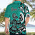 Personalized Canada Haida Eagle Hawaiian Shirt Turquoise Style - Wonder Print Shop