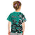 Personalized Canada Haida Eagle Kid T Shirt Turquoise Style - Wonder Print Shop