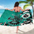 Personalized Canada Haida Eagle Sarong Turquoise Style