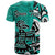 Personalized Canada Haida Eagle T Shirt Turquoise Style - Wonder Print Shop