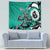 Personalized Canada Haida Eagle Tapestry Turquoise Style