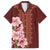 Africa Dashiki Family Matching Off Shoulder Short Dress and Hawaiian Shirt With Belladonna Lily - Wonder Print Shop