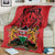 Kenya Blanket Coat Of Arms With Kente Patterns