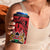 Kenya 4 in 1 Can Cooler Tumbler Coat Of Arms With Kente Patterns