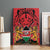 Kenya Canvas Wall Art Coat Of Arms With Kente Patterns