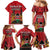 Kenya Family Matching Mermaid Dress and Hawaiian Shirt Coat Of Arms With Kente Patterns