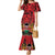 Kenya Family Matching Mermaid Dress and Hawaiian Shirt Coat Of Arms With Kente Patterns