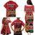 Kenya Family Matching Puletasi and Hawaiian Shirt Coat Of Arms With Kente Patterns