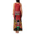 Kenya Family Matching Tank Maxi Dress and Hawaiian Shirt Coat Of Arms With Kente Patterns