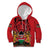 Kenya Kid Hoodie Coat Of Arms With Kente Patterns