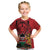 Kenya Kid T Shirt Coat Of Arms With Kente Patterns