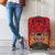 Kenya Luggage Cover Coat Of Arms With Kente Patterns