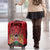 Kenya Luggage Cover Coat Of Arms With Kente Patterns