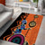 African Woman In Ethnic Dress Area Rug Ethnic Geometric Patterns - Wonder Print Shop