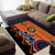 African Woman In Ethnic Dress Area Rug Ethnic Geometric Patterns - Wonder Print Shop