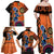 African Woman In Ethnic Dress Family Matching Off Shoulder Maxi Dress and Hawaiian Shirt Ethnic Geometric Patterns - Wonder Print Shop