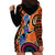 African Woman In Ethnic Dress Hoodie Dress Ethnic Geometric Patterns - Wonder Print Shop