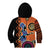 African Woman In Ethnic Dress Kid Hoodie Ethnic Geometric Patterns - Wonder Print Shop