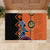 African Woman In Ethnic Dress Rubber Doormat Ethnic Geometric Patterns - Wonder Print Shop