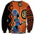 African Woman In Ethnic Dress Sweatshirt Ethnic Geometric Patterns - Wonder Print Shop