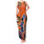 African Woman In Ethnic Dress Tank Maxi Dress Ethnic Geometric Patterns - Wonder Print Shop