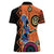 African Woman In Ethnic Dress Women Polo Shirt Ethnic Geometric Patterns - Wonder Print Shop