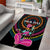 Personalized Africa Area Rug Beautiful Black Woman - Wonder Print Shop