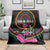 Personalized Africa Blanket Beautiful Black Woman