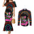 Personalized Africa Couples Matching Mermaid Dress and Long Sleeve Button Shirt Beautiful Black Woman