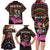 Personalized Africa Family Matching Long Sleeve Bodycon Dress and Hawaiian Shirt Beautiful Black Woman - Wonder Print Shop