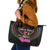 Personalized Africa Leather Tote Bag Beautiful Black Woman