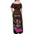 Personalized Africa Off Shoulder Maxi Dress Beautiful Black Woman - Wonder Print Shop