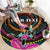 Personalized Africa Round Carpet Beautiful Black Woman