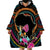 Personalized Africa Wearable Blanket Hoodie Beautiful Black Woman - Wonder Print Shop