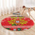 Personalized Portugal Christmas Round Carpet Coat Of Arms - Feliz Natal