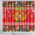 Personalized Portugal Christmas Shower Curtain Coat Of Arms - Feliz Natal