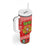 Personalized Portugal Christmas Tumbler With Handle Coat Of Arms - Feliz Natal - Wonder Print Shop