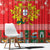 Personalized Portugal Christmas Window Curtain Coat Of Arms - Feliz Natal - Wonder Print Shop