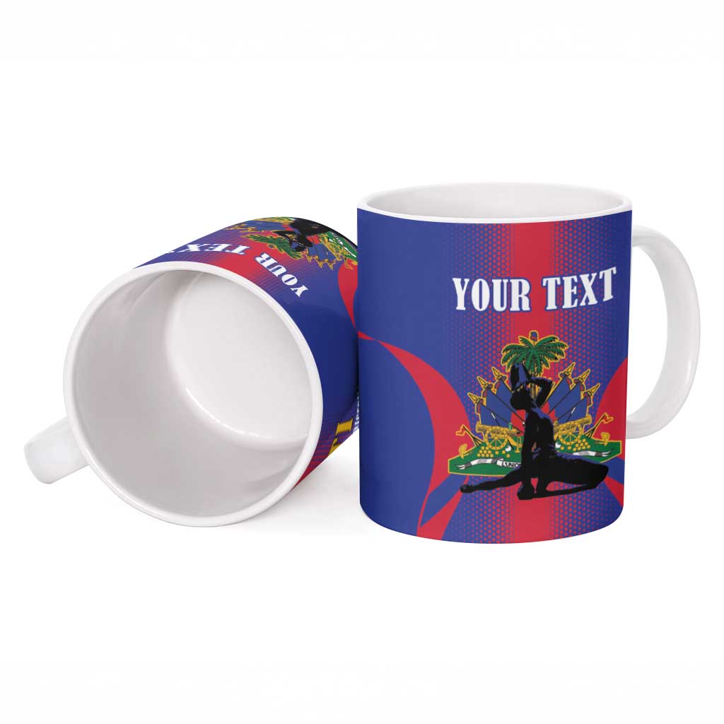 Haiti Pride Personalized Ceramic Mug Neg Marron Haitian Heritage - Wonder Print Shop