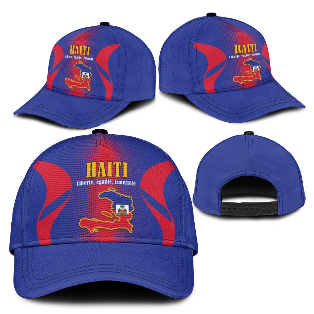 Haiti Pride Classic Cap Neg Marron Haitian Heritage - Wonder Print Shop