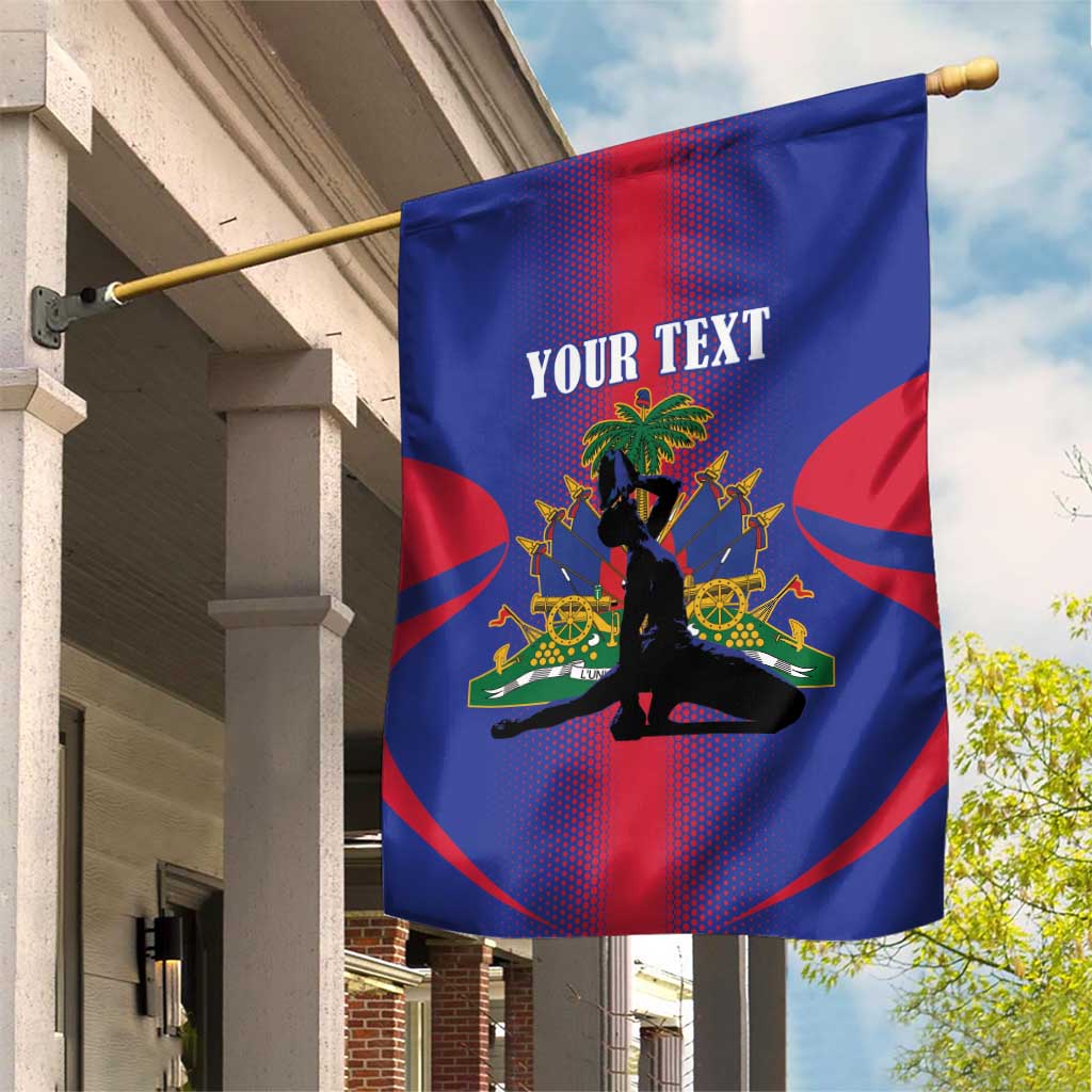Haiti Pride Personalized Garden Flag Neg Marron Haitian Heritage - Wonder Print Shop