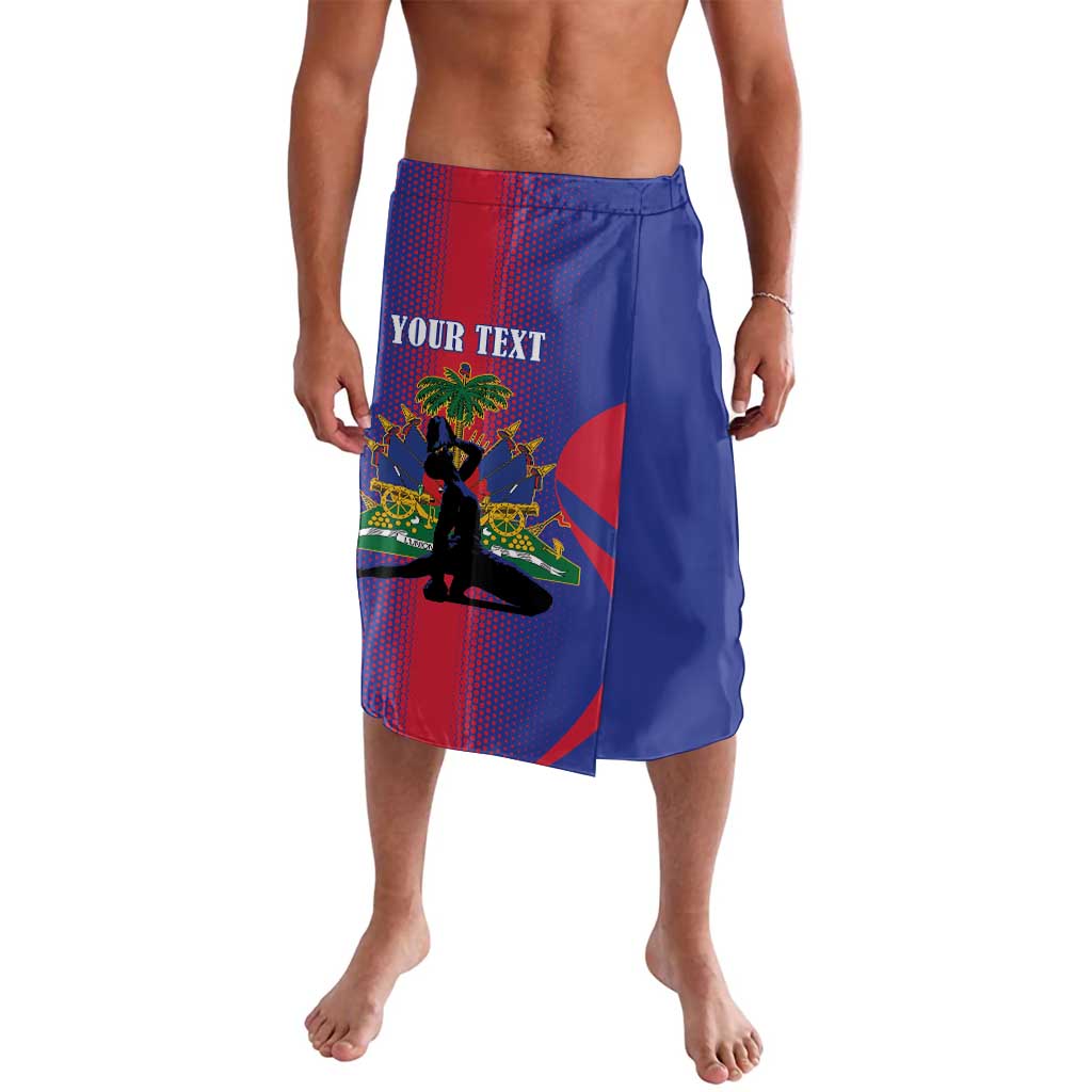 Haiti Pride Personalized Lavalava Neg Marron Haitian Heritage - Wonder Print Shop