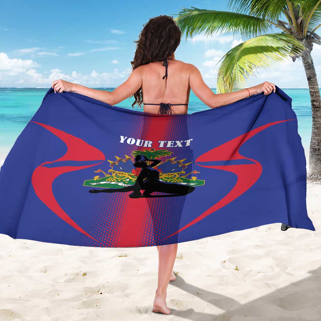 Haiti Pride Personalized Sarong Neg Marron Haitian Heritage - Wonder Print Shop