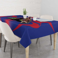 Haiti Pride Personalized Tablecloth Neg Marron Haitian Heritage - Wonder Print Shop