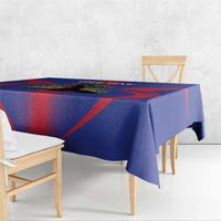Haiti Pride Personalized Tablecloth Neg Marron Haitian Heritage - Wonder Print Shop
