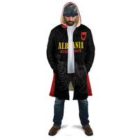 Custom Albania Football Pride Cloak Kuqezinjte Eagle Black Version - Wonder Print Shop
