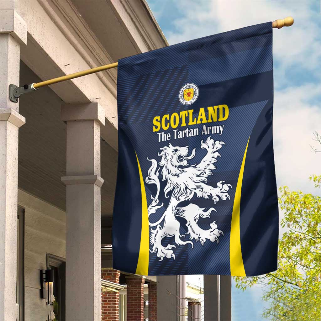 Scotland Football Garden Flag Scottish Lion Rampant Tartan Fan - Wonder Print Shop
